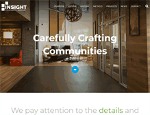 Tablet Screenshot of insightpropertygroupllc.com